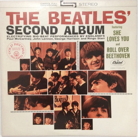 The Beatles : The Beatles' Second Album (LP, Album, RE, Pur)