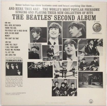 The Beatles : The Beatles' Second Album (LP, Album, RE, Pur)