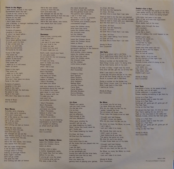 Fox* : Faces In The Night (LP, Album)