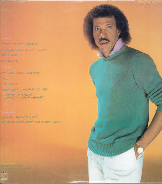 Lionel Richie : Lionel Richie (LP, Album, Club, Gat)