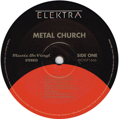 Metal Church : Metal Church (LP, Album, RE)