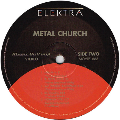 Metal Church : Metal Church (LP, Album, RE)