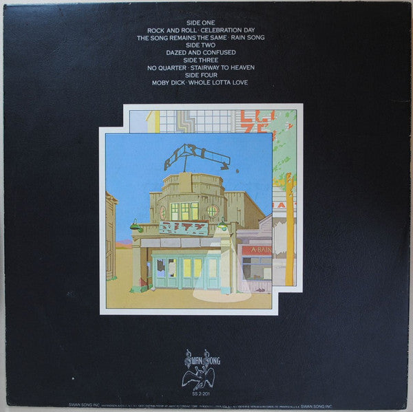 Led Zeppelin : The Soundtrack From The Film The Song Remains The Same (2xLP, Album, LY,)