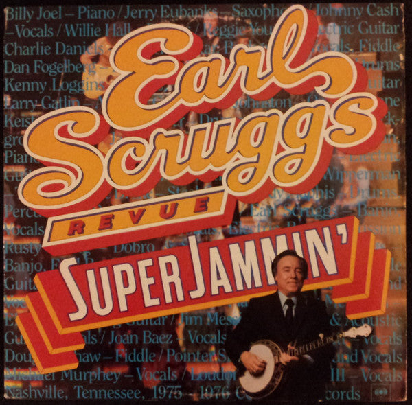 Earl Scruggs Revue : Super Jammin' (LP, Comp)