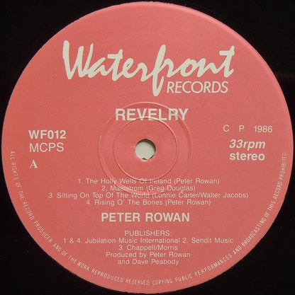 Peter Rowan, Tex Logan, Greg Douglass : Revelry (LP, Album, RP)