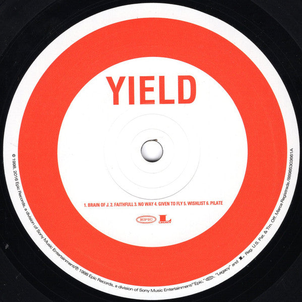 Pearl Jam : Yield (LP, Album, RE, RM)