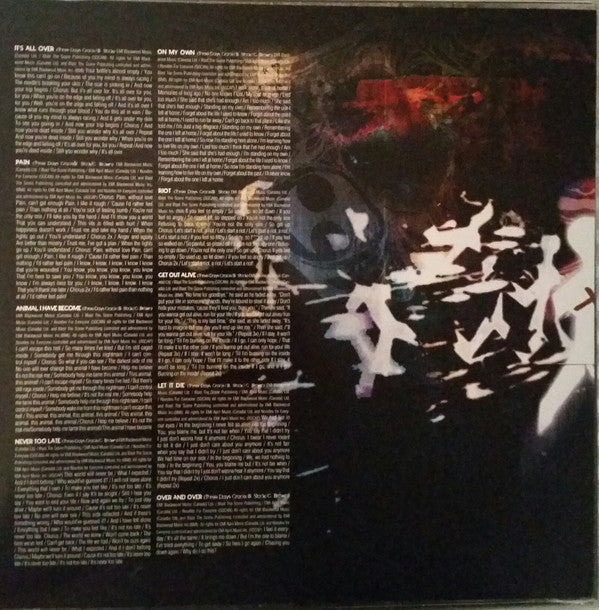 Three Days Grace : One-X (LP, Album, RE, 140)