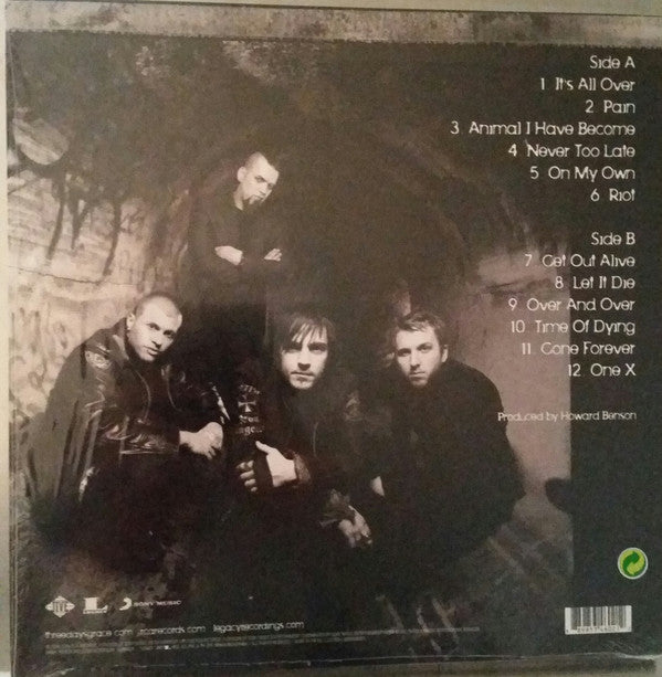 Three Days Grace : One-X (LP, Album, RE, 140)