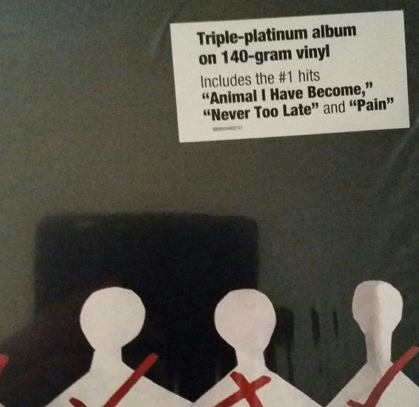 Three Days Grace : One-X (LP, Album, RE, 140)