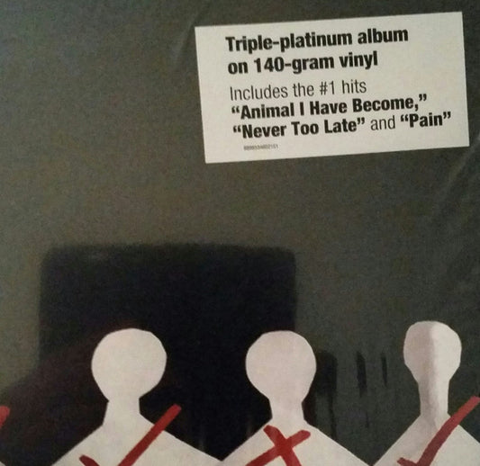 Three Days Grace : One-X (LP, Album, RE, 140)