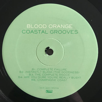 Blood Orange (2) : Coastal Grooves (LP, Album, RP)