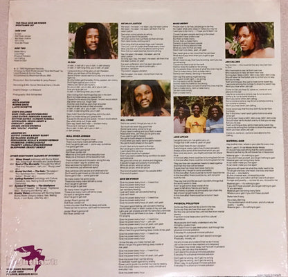 The Itals : Give Me Power (LP, Album)