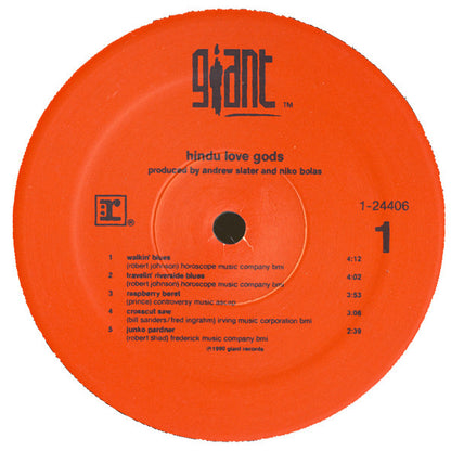 Hindu Love Gods : Hindu Love Gods (LP, Album, Spe)