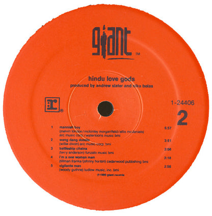 Hindu Love Gods : Hindu Love Gods (LP, Album, Spe)