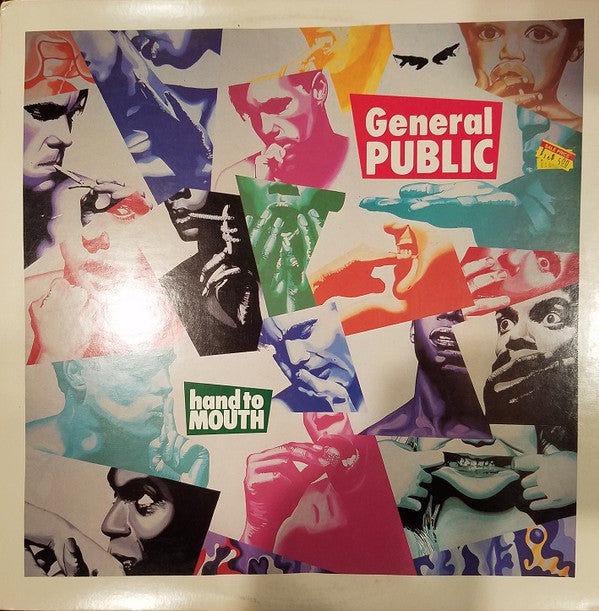 General Public : Hand To Mouth (LP, Album, Glo)