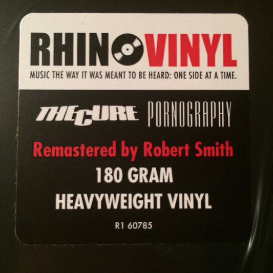 The Cure : Pornography (LP, Album, RE, RM, 180)