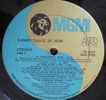 Sammy Davis Jr. : Now (LP, Album, Fol)