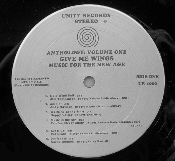 Various : Anthology: Volume One - Give Me Wings (LP, Comp + 7")