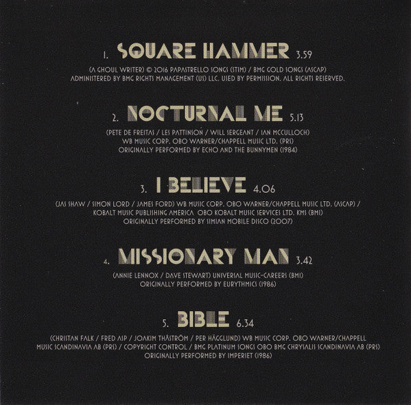 Ghost (32) : Popestar (CD, EP)