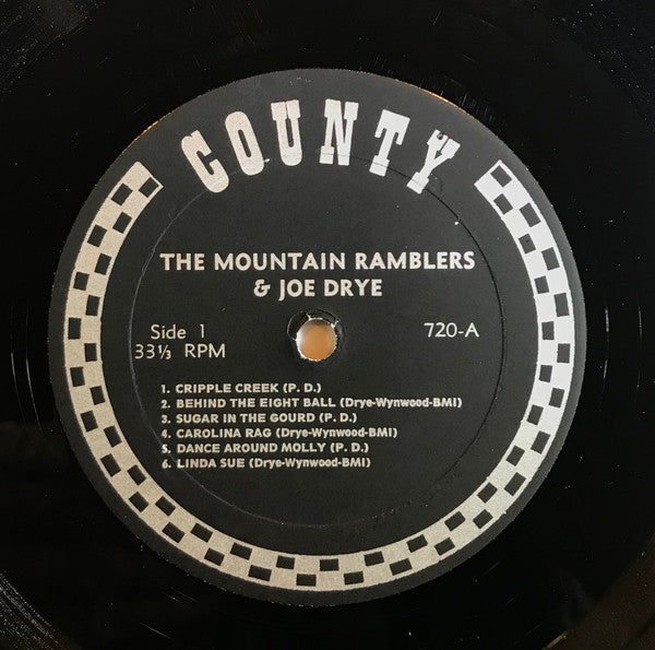 The Mountain Ramblers : Mountain Dance Music from the Blue Ridge (LP, Album)