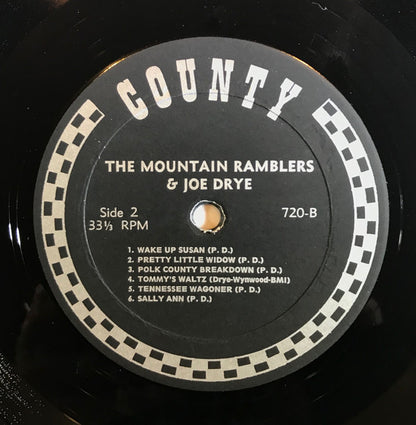The Mountain Ramblers : Mountain Dance Music from the Blue Ridge (LP, Album)