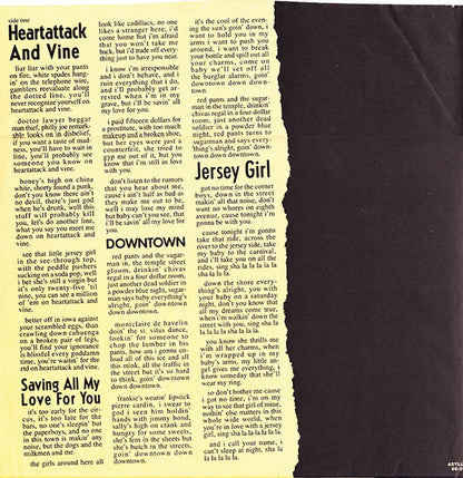 Tom Waits : Heartattack And Vine (LP, Album, SP )