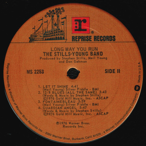 The Stills-Young Band : Long May You Run (LP, Album, Pit)
