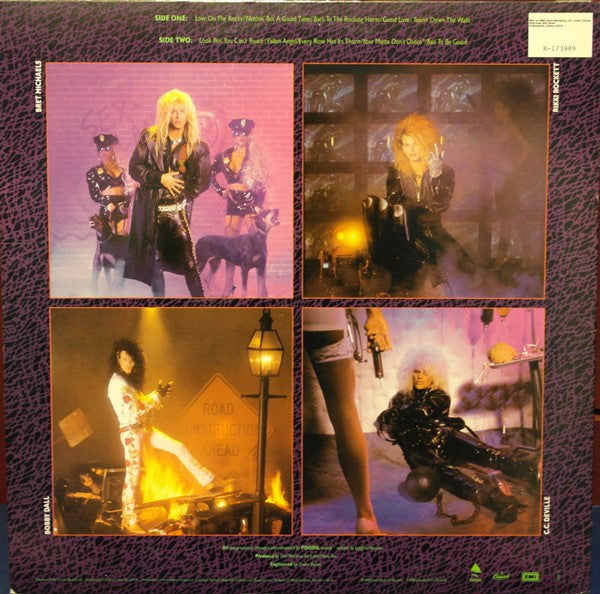 Poison (3) : Open Up And Say...Ahh! (LP, Album, Club, BMG)