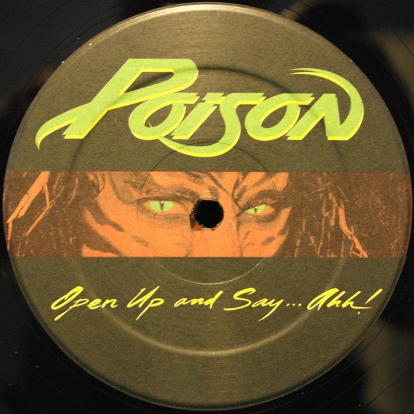 Poison (3) : Open Up And Say...Ahh! (LP, Album, Club, BMG)