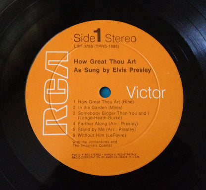Elvis Presley : How Great Thou Art (LP, Album, RP, Roc)