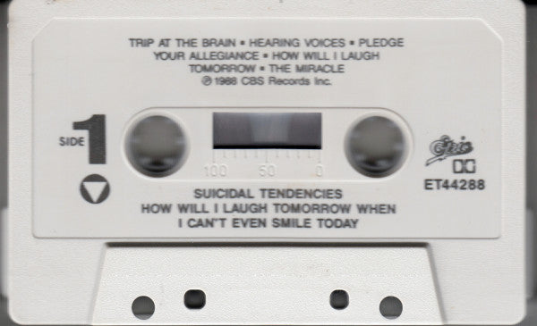 Suicidal Tendencies : How Will I Laugh Tomorrow When I Can't Even Smile Today (Cass, Album, Bei)