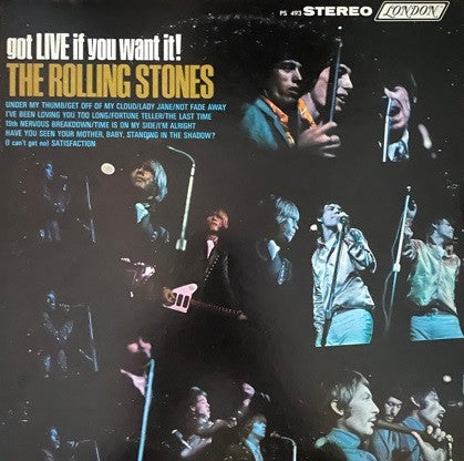The Rolling Stones : Got Live If You Want It! (LP, Album, RE, Bes)