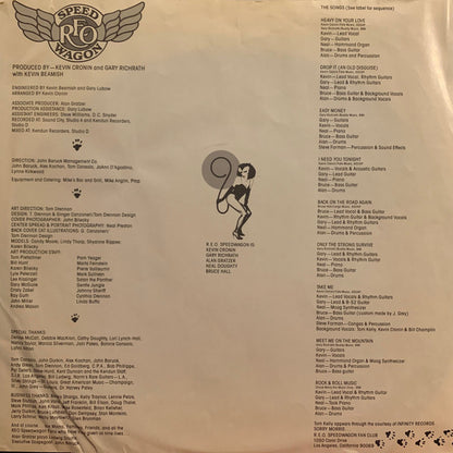 REO Speedwagon : Nine Lives (LP, Album, Ter)
