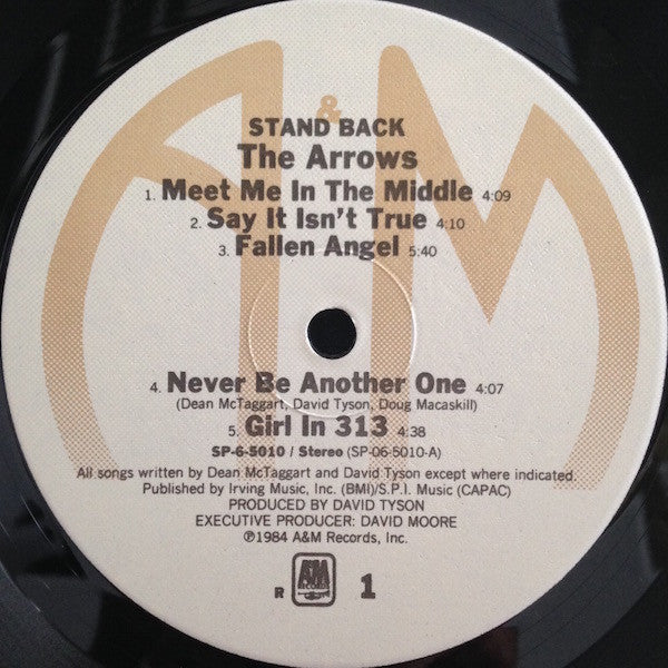 The Arrows : Stand Back (LP, Album, Ind)