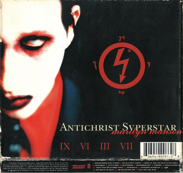 Marilyn Manson : Antichrist Superstar (CD, Album, RE)