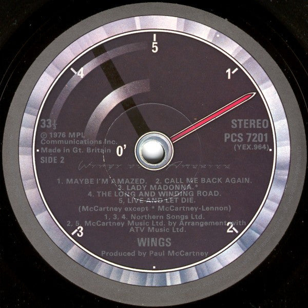 Wings (2) : Wings Over America (3xLP, Album, Gat)