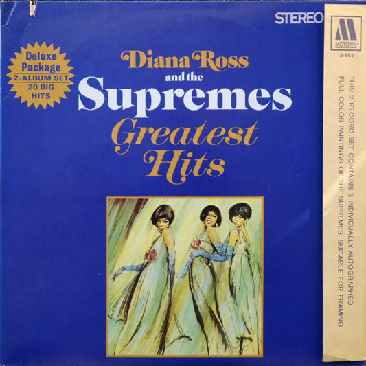 Diana Ross And The Supremes* : Greatest Hits (2xLP, Comp, RE, Sup)
