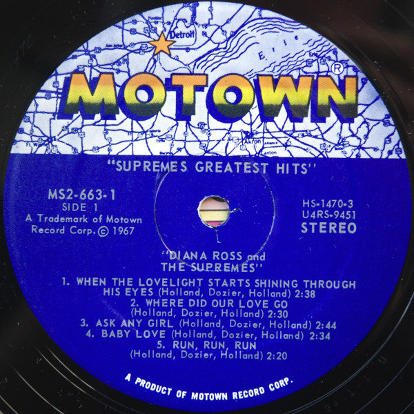 Diana Ross And The Supremes* : Greatest Hits (2xLP, Comp, RE, Sup)
