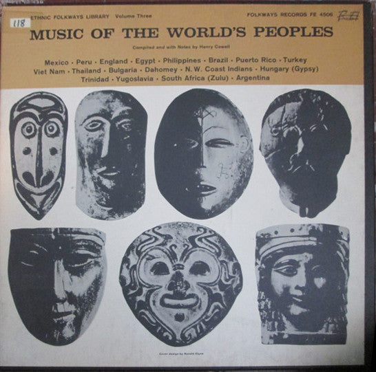 Various : Music Of The World's Peoples, Volume Three (2xLP, Comp)