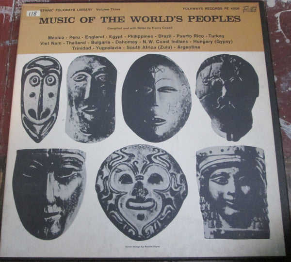 Various : Music Of The World's Peoples, Volume Three (2xLP, Comp)