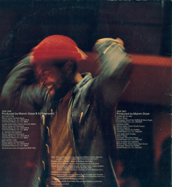 Marvin Gaye : Let's Get It On (LP, Album, Sup)