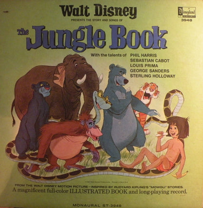Various : The Story And Songs Of The Jungle Book (LP, Album, Mono)