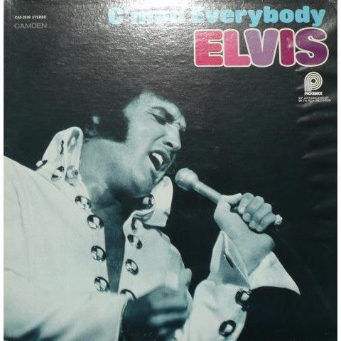 Elvis* : C'mon Everybody (LP, Album, Comp, Mono, RE)