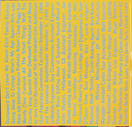 Blink-182 : The Mark, Tom And Travis Show (The Enema Strikes Back!) (2xLP, Album, RE, 180)