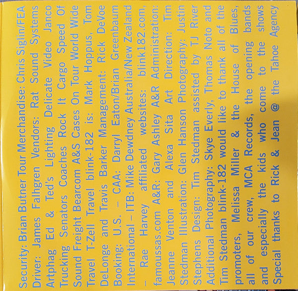 Blink-182 : The Mark, Tom And Travis Show (The Enema Strikes Back!) (2xLP, Album, RE, 180)