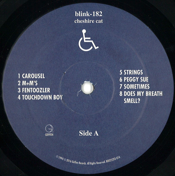 Blink-182 : Cheshire Cat (LP, Album, RE, 180)