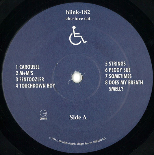 Blink-182 : Cheshire Cat (LP, Album, RE, 180)