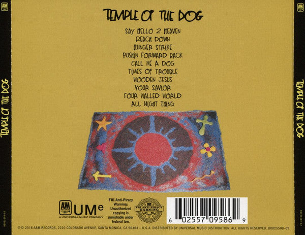 Temple Of The Dog : Temple Of The Dog (CD, Album, RE, RM)