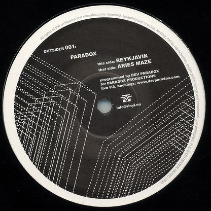 Paradox : Aries Maze / Reykjavik (12")
