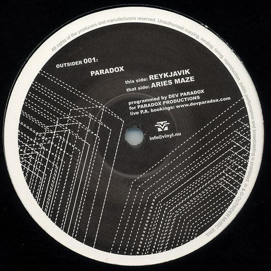 Paradox : Aries Maze / Reykjavik (12")